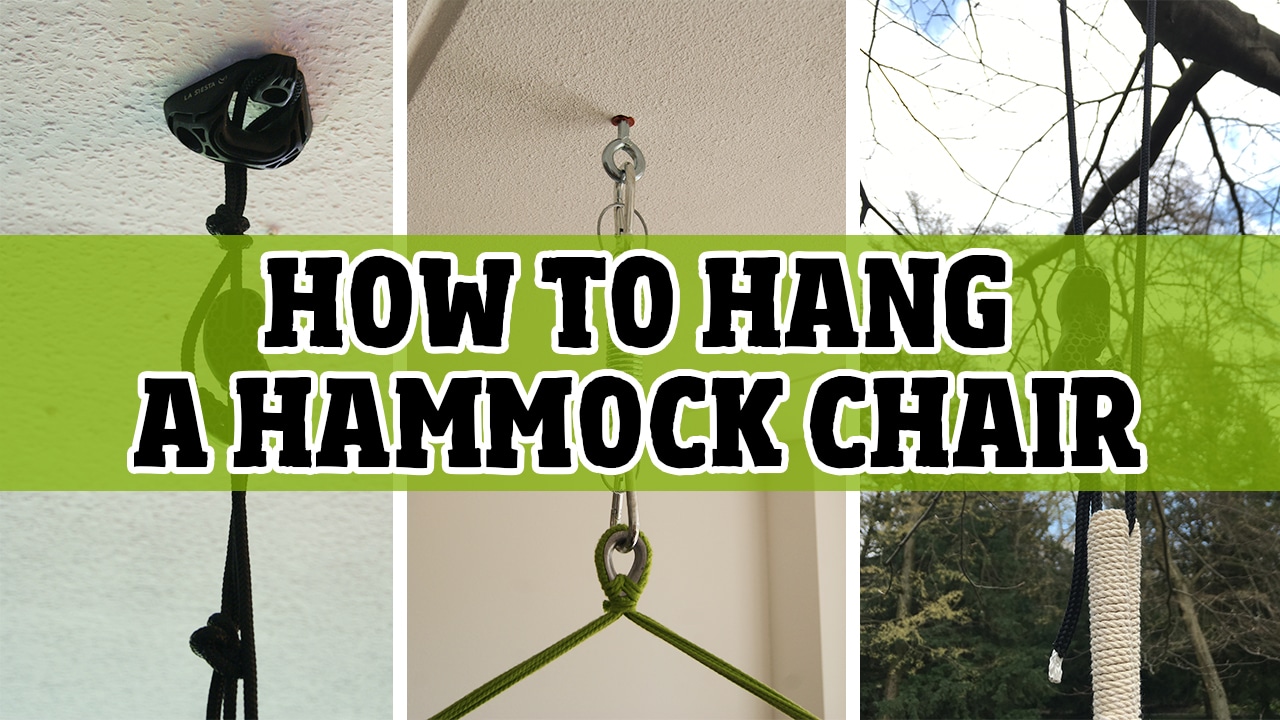 How To Hang A Hammock Chair